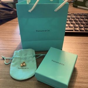 Tiffany and Co ball earrings